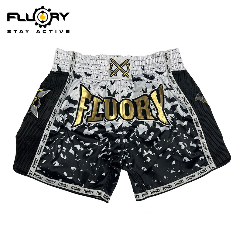FLUORY Fire Base Muay Thai Shorts Children's Sanda Fighting Integrated Fighting Adult Training Boxing Pants Men's and Women's Pants FLUORY Fire Base Muay Thai Shorts Children's Sanda Fighting Integrated Fighting Adult Training Boxing Pants Men's and Women's Pants