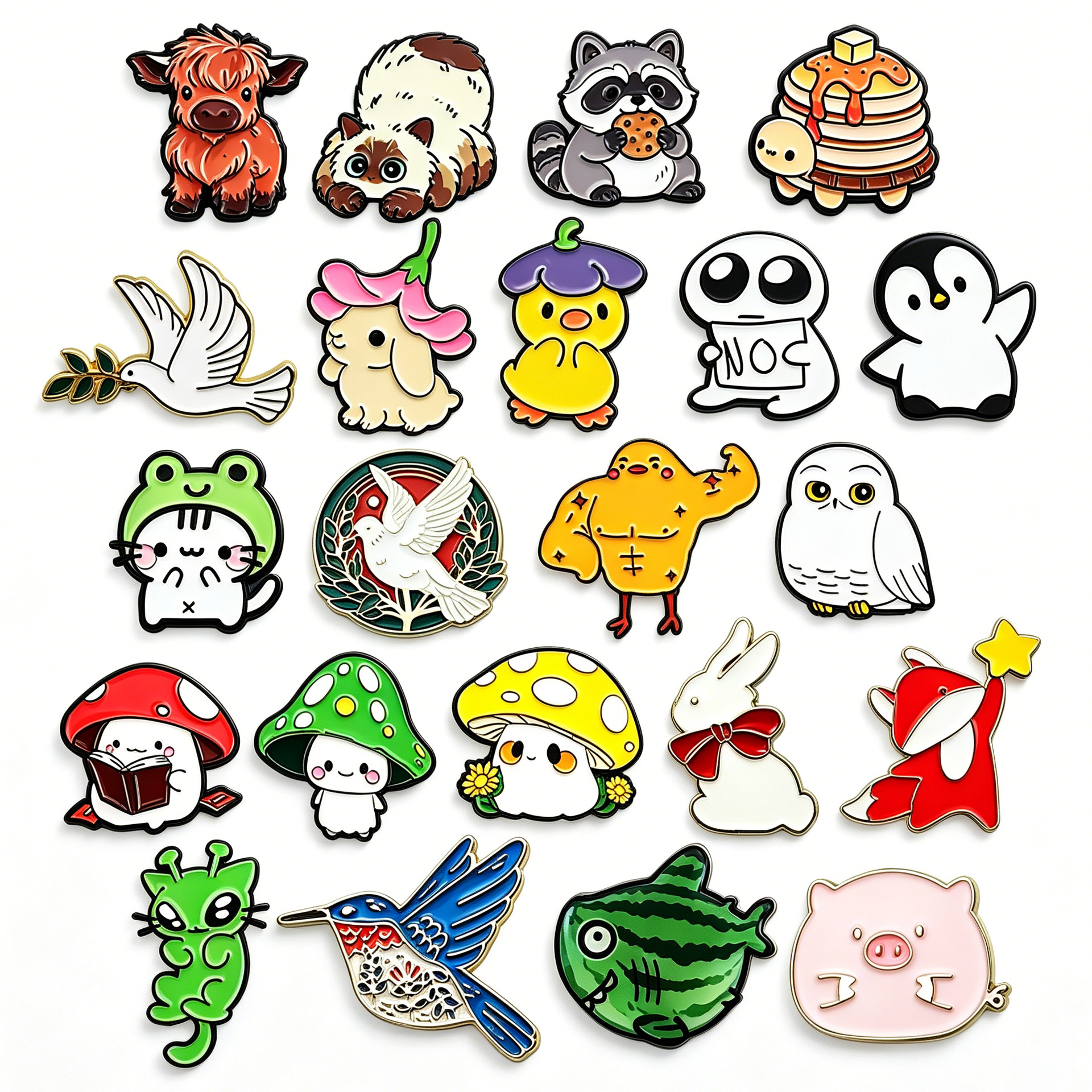 Cute badge