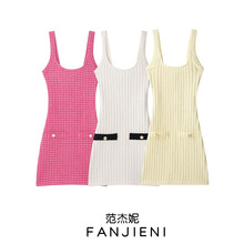 ZR外贸批发 欧美风女装  时尚简约修身弹力短连衣裙 5063343 306