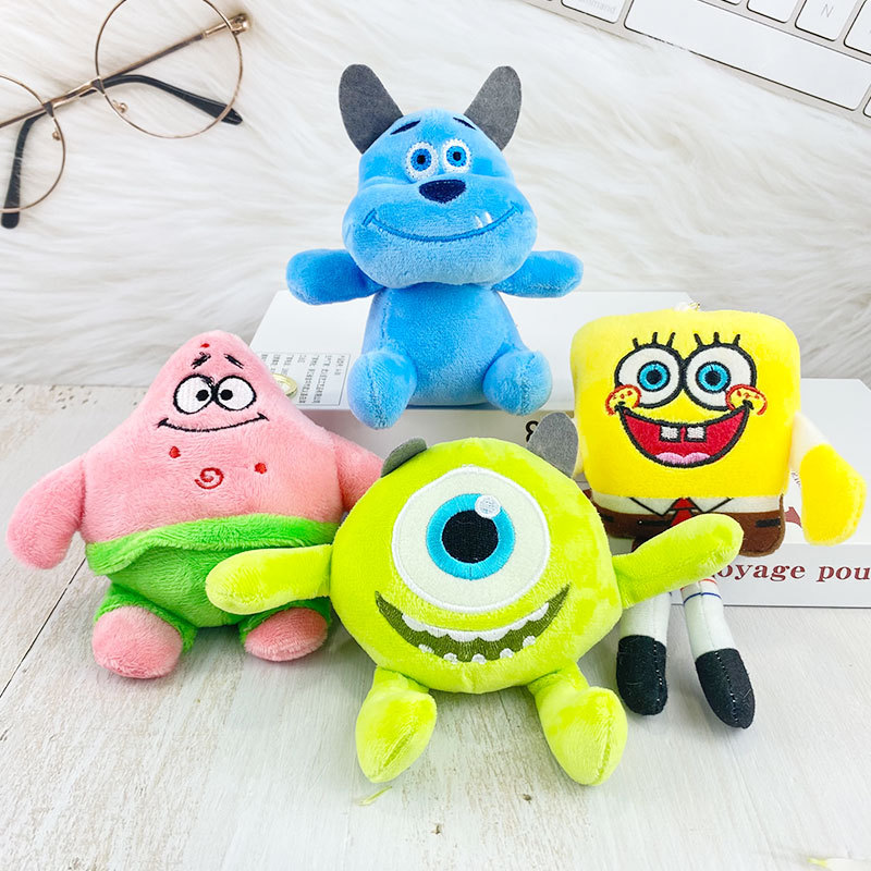 Cartoon sponge children's plush doll