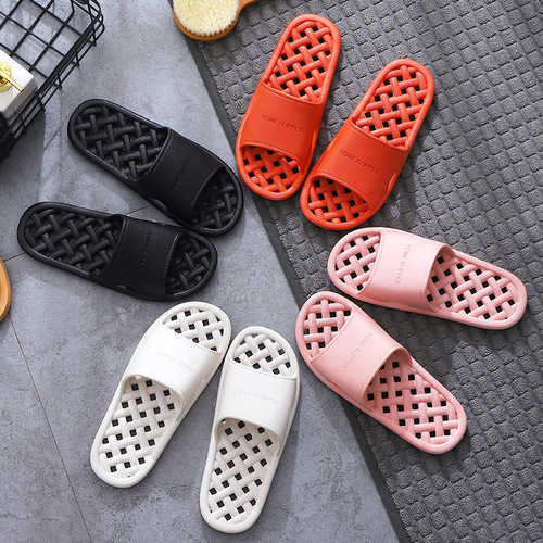 居家拖鞋女夏季外穿软底家用室内浴室洗澡卫生间酒店漏水凉拖鞋男