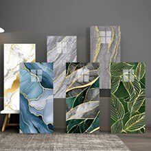 跨境亚马逊仿瓷砖墙贴自粘掉灰墙面厨房防油墙纸仿大理石瓷砖贴