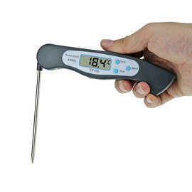 折叠式食品温度计厨房烤肉烘焙电子探针BBQ烧烤温度计TP108带磁吸