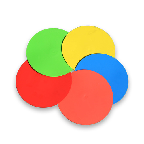 Football training plane logo disc logo disc logo disc training obstacle round mouth barrier pile landmark pad