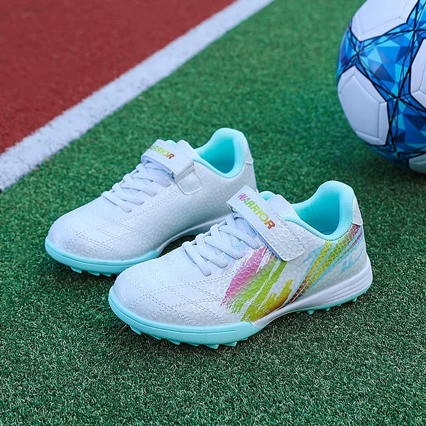 Warrior Campus Football Shoes for Boys, Primary and Secondary School Training Shoes, Cold-Adhesive Shoes for Girls, Competition Cleats