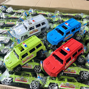 Boy toy jeep manual sliding simulation off-road vehicle stall ring toy car 2 yuan department store wholesale