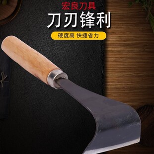 Customized Wholesale Bark Scraper, Bark Scraper, Tree Scraper, Manganese Steel Material, Wooden Handle, Multi-Purpose Bark Scraper, Bark Scraper