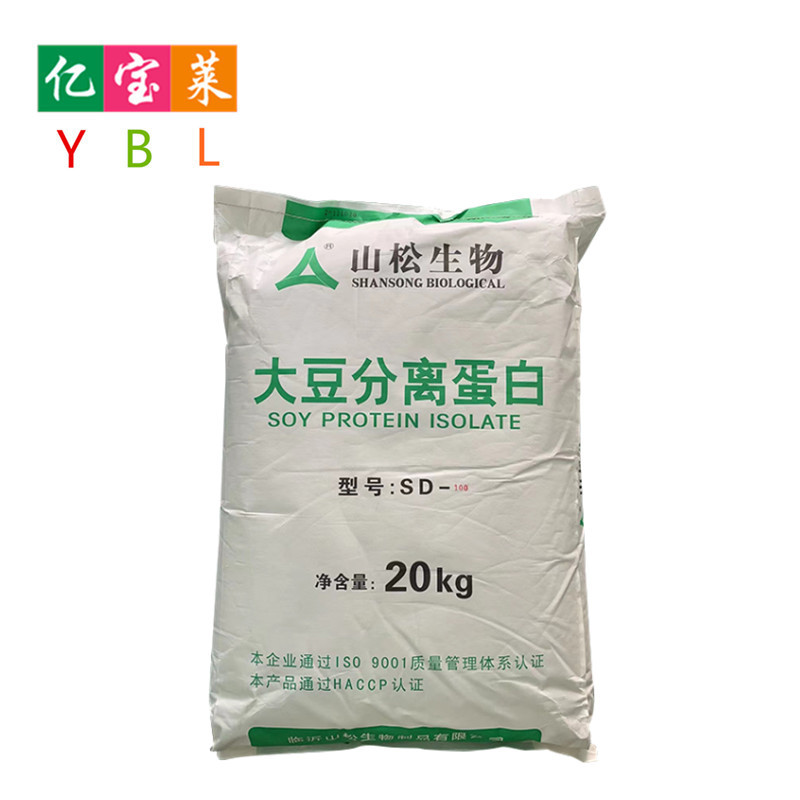 山松食品级大豆分离蛋白SD-100肉制品千叶豆腐面制品用90高蛋白