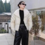 新款冬季翻领时尚羽绒服