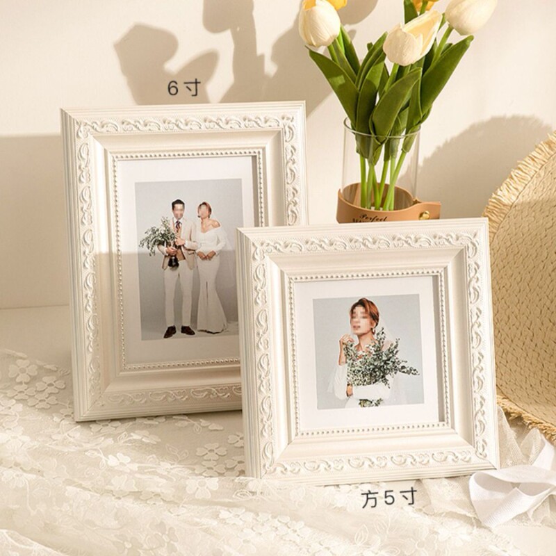 European-Style Light Luxury Wedding Photo Family Portrait Frame Set 6inch A4 Solid Wood Wedding Photo Frame Wall Hanging Photo Printing Service European-Style Light Luxury Wedding Photo Family Portrait Frame Set 6inch A4 Solid Wood Wedding Photo Frame Wall Hanging Photo Printing Service