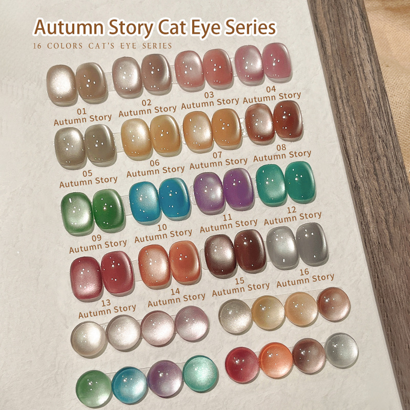 Esmalte de Uñas Gel Ojo de Gato, Efecto Ojo de Gato, para Manicura