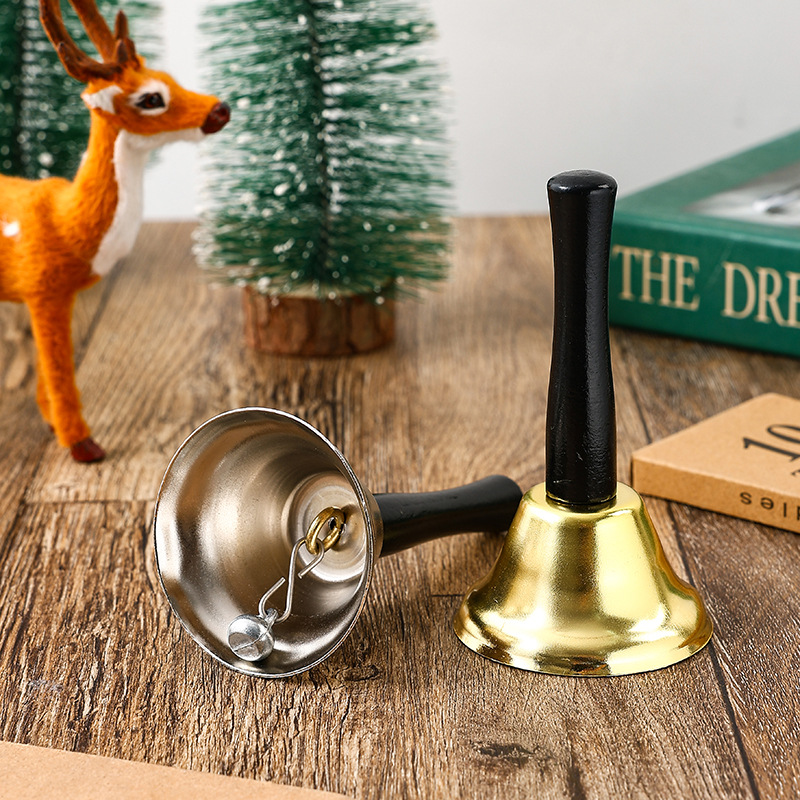 Three-dimensional (3D) Pendant Shape 1 Piece Quantity Party Occasion Christmas Cartoon Style Bell Metal Party Decorative Props