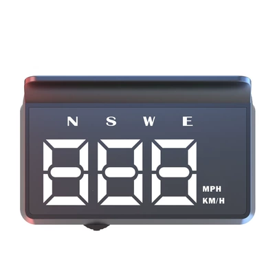 Vehicle HUD Hud Head-Up Display Gps - white
