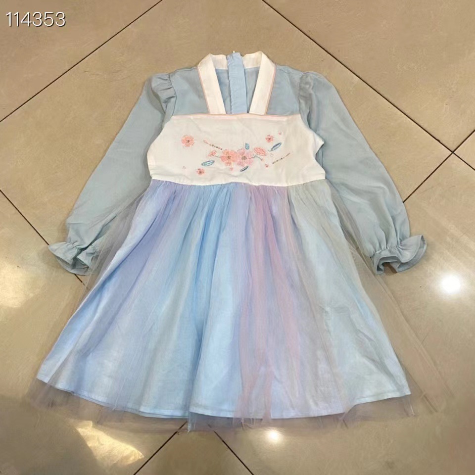 Original single girl dress size 90-130 yards!W: 13884436548