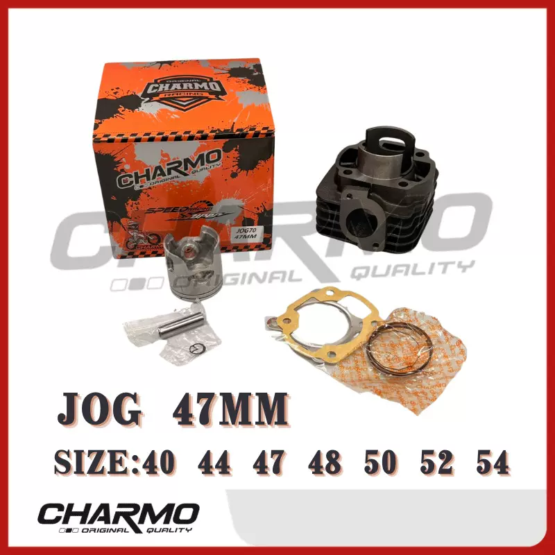 套缸 JOG JOG50 气缸组 47MM专链 CHARMO 改装摩托车配件