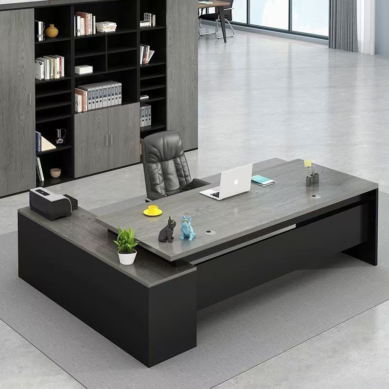 Boss Desk, Simple Modern Manager Desk, Office Furniture, Executive Desk, President's Desk, Boss Office Desk