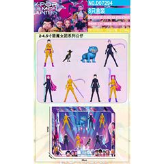 跨境新品猎魔女团手办明星老虎公仔周边游戏玩偶盲盒模型桌面摆件