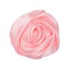 DIY clothing auxiliary material jewelry accessories large 6.5 cm silk satin color diced rose bud cloth art handmade