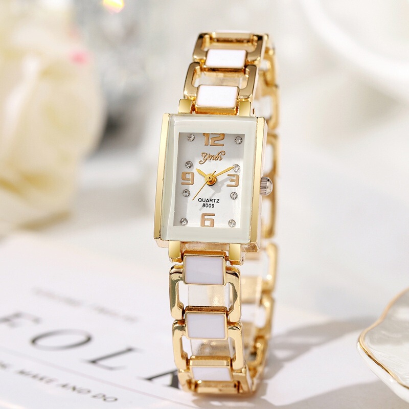 Cross-Border Hot-Selling Gold-Colored Women's Watch, Student Style, Southeast Asian and Korean Version, Elegant Quartz, Niche High-End Feel Cross-Border Hot-Selling Gold-Colored Women's Watch, Student Style, Southeast Asian and Korean Version, Elegant Quartz, Niche High-End Feel