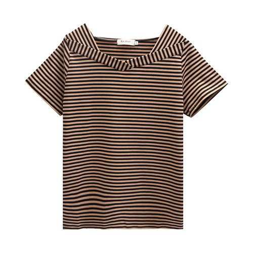 Fat mm large size loose cotton short-sleeved t-shirt, women's clothing, summer Korean half-sleeve T-shirt, belly-covering, hidden meat clothes
