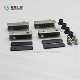 Стеклянный шарнир, зажим для двери, фиксаторы в комплекте