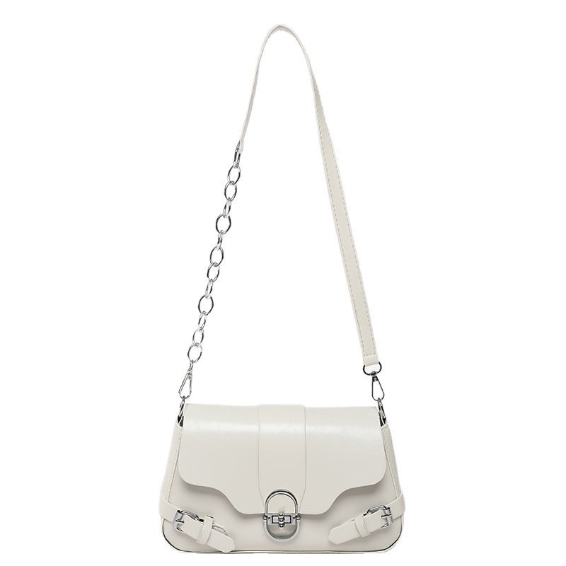 Bolso femenino transfronterizo 2025 nuevo bolso de axila Maillard bolso retro con cerradura de hardware bolso con solapa bolso de mensajero de cercanías