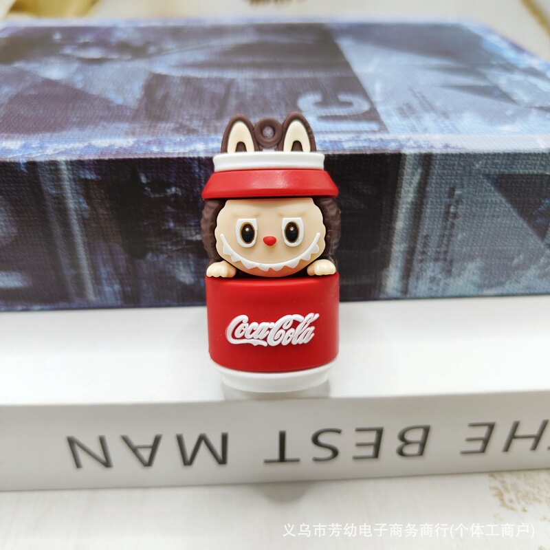 クロスボーダー LABUBU キーホルダーブラインドボックスおもちゃトレンディな PVC LABUBU キーホルダーパーソナライズされたバッグペンダント卸売|undefined