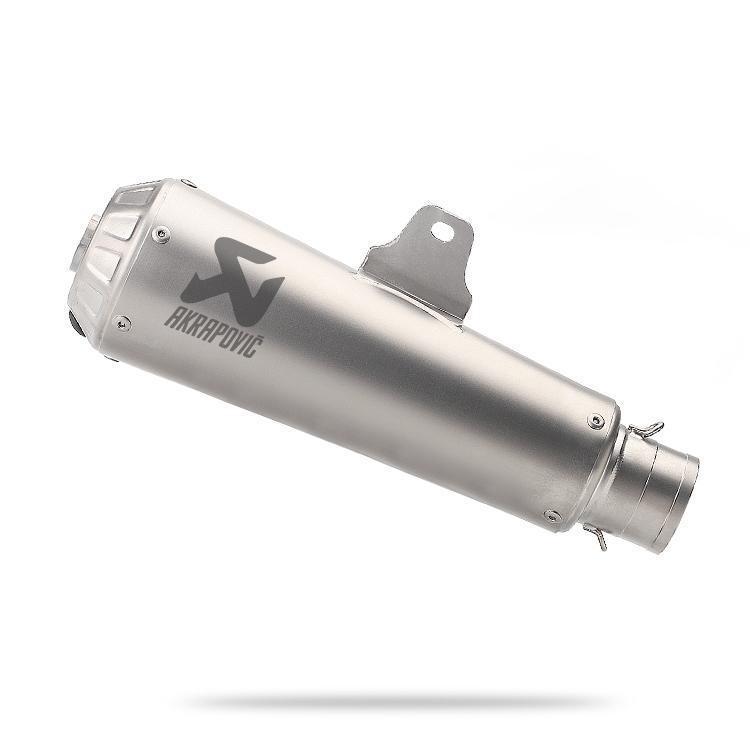 R3 R25 modified hexagonal back-pressure SC full exhaust system, motorcycle YZF-R3 R25 front exhaust pipe modification