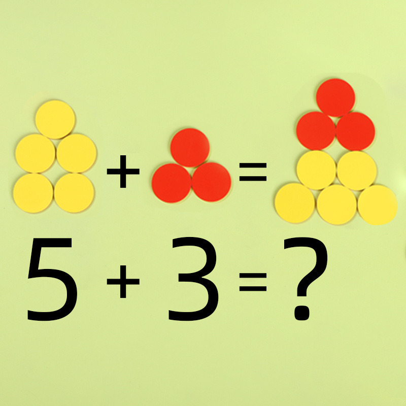 Teaching aids for teaching maths for elementary school students for kindergarten, addition and subtraction