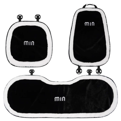 and thickened, popular rabbit fur Seat cushion, seat cover