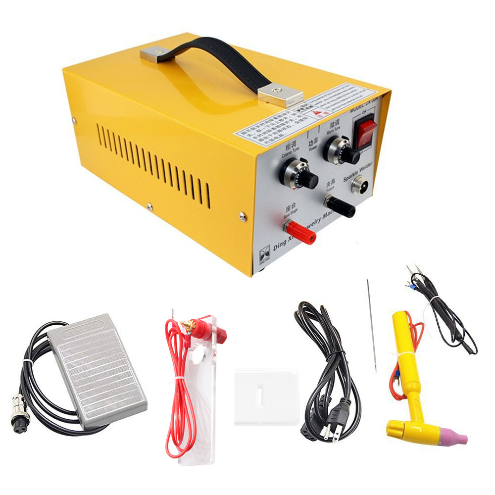 Máquina de soldadura de punto de joyería Dingxing DX-30A máquina de soldadura de parachoques máquina de soldadura anillo de oro y plata collar de soldadura para joyería