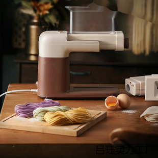 Small noodle machine household automatic noodle press electric small stainless steel bear