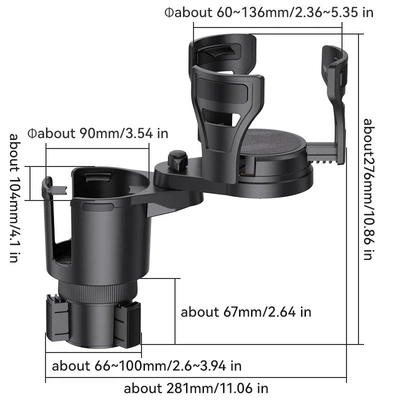 Storage Rack, Car cup holder/beverage holder