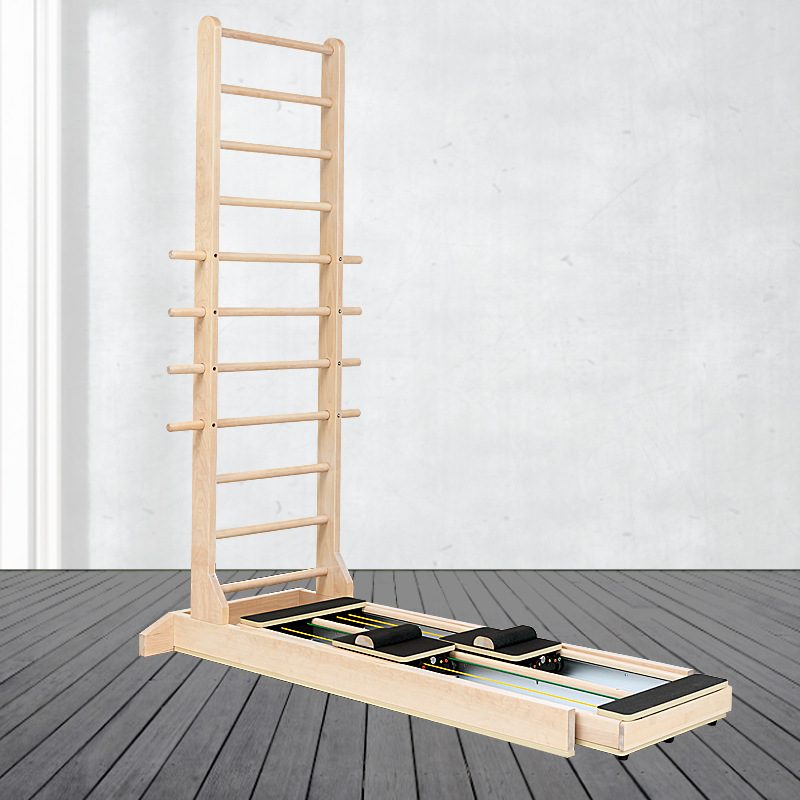 Pilates Zen dispositivo suave de arce blanco gimnasio de yoga equipo de estudio de educación privada girómetro de torre de poleas