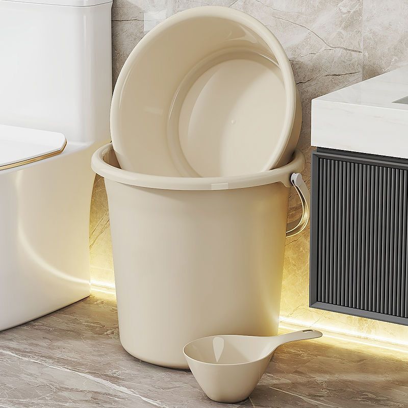 Thickened Bucket Household Water Storage Bucket Simple Plastic Bucket Bucket Satchel Mop Bucket Student Dormitory Bucket Basin Set No Thickened Bucket Household Water Storage Bucket Simple Plastic Bucket Bucket Satchel Mop Bucket Student Dormitory Bucket Basin Set No