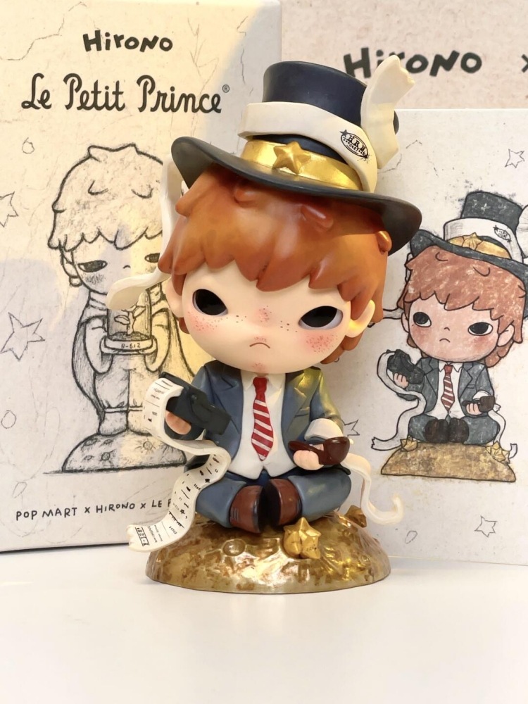 POPMART Hirono Ono Little Prince Serie de marca compartida Caja ciega de mano Decoración de juguetes de moda