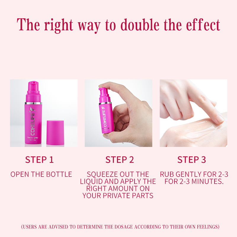 COKELIFE female pleasure gel orgasmic enhancer sex lubricant