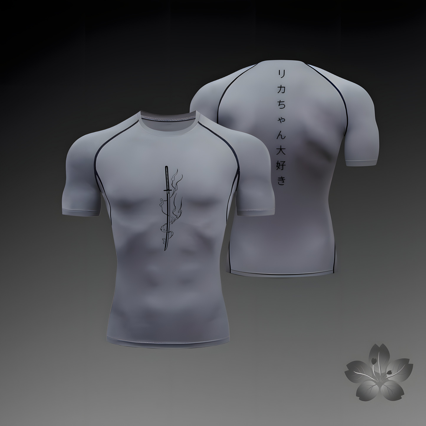 Summer sports fast quick dry short sleeve T-shirt for gym