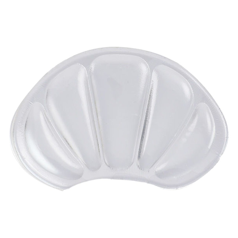 Pegatinas de tacón transparentes de silicona resistentes al desgaste Pegatinas de pie autoadhesivas multifuncionales invisibles antideslizantes