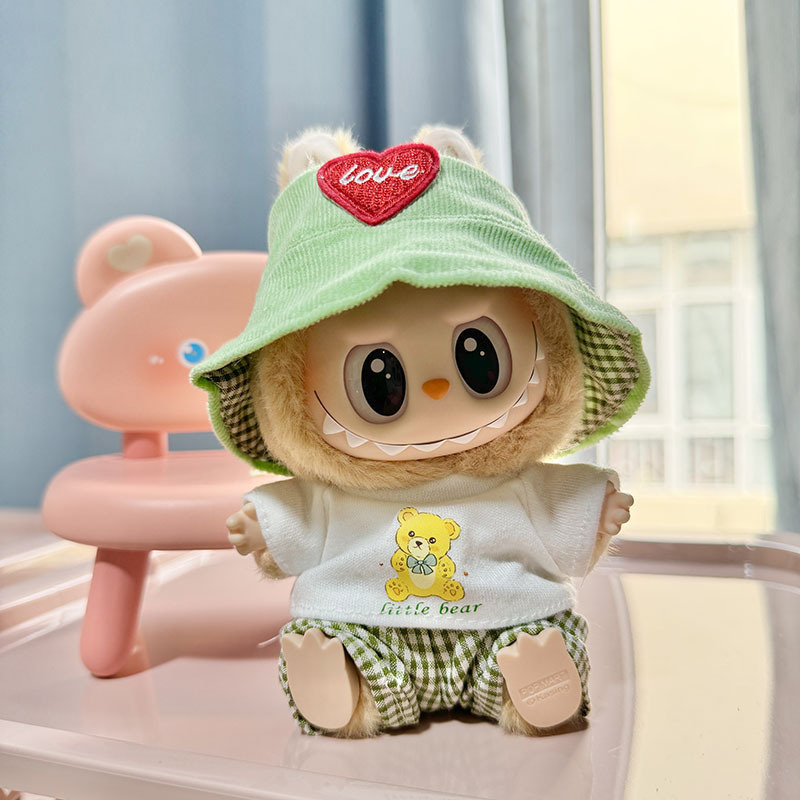 服のみ】第二世代ブラインドボックス ラブブ服 エポキシ樹脂製顔飾り ラブブ シットシットパーティーシリーズ ベビー服 可愛い|undefined