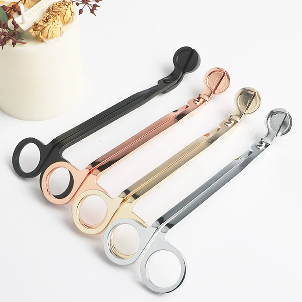 Производитель спот поставляет свечи из нержавеющей стали ножницы для ароматерапии свечи ножницы свечи фитиль ножницы для ароматерапии свечи набор инструментов