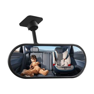 Mirror Adhesive Type Baby Viewing Mirror: Large field of view rear view auxiliary mirror