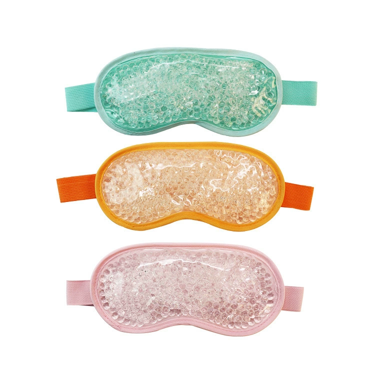 Gel PVC, cooling sleep mask, multi-use cold compress, eyes protection