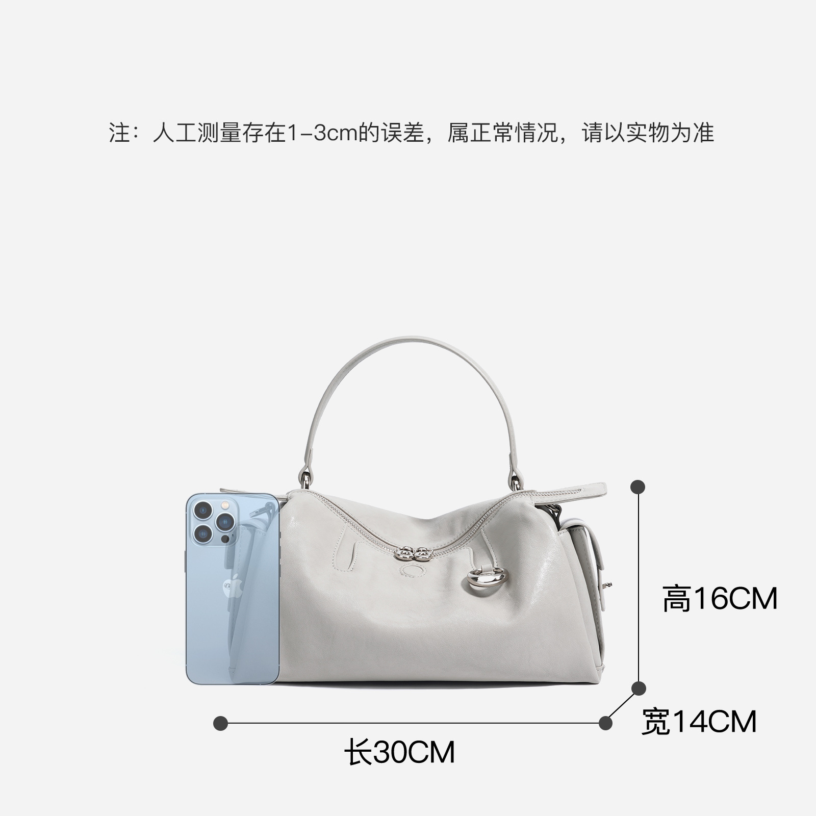 2025 nuevo bolso de cuero de gama alta de nicho bolso de almohada de viajero simple de moda bolso de mensajero de axila de textura mujer