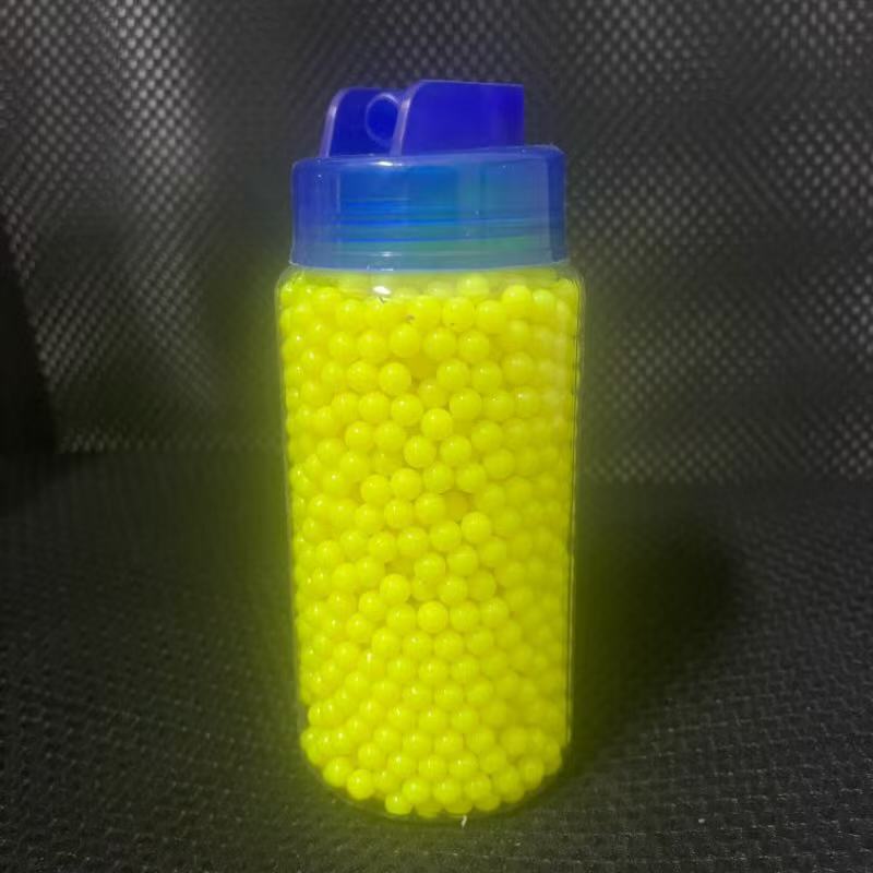 [botellada] 6mm bola de plástico pequeño juguete de la infancia bala de goma suave bala de perlas sólidas pequeñas props de soja image 12