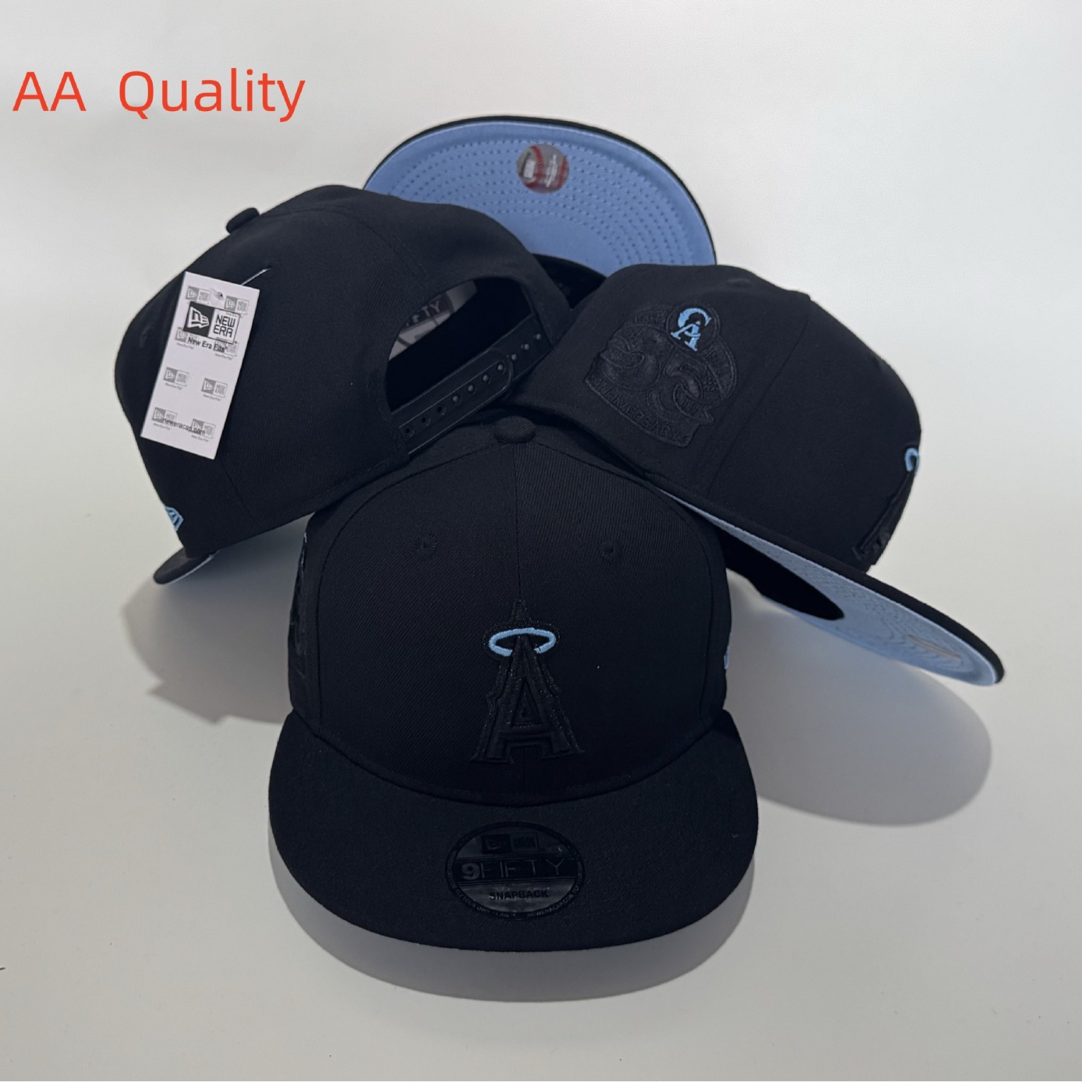 Nuevo éxito de venta de comercio exterior transfronterizo MLB sombrero de béisbol multifuncional hip hop americano sombrero de borde plano ajustable calidad AA