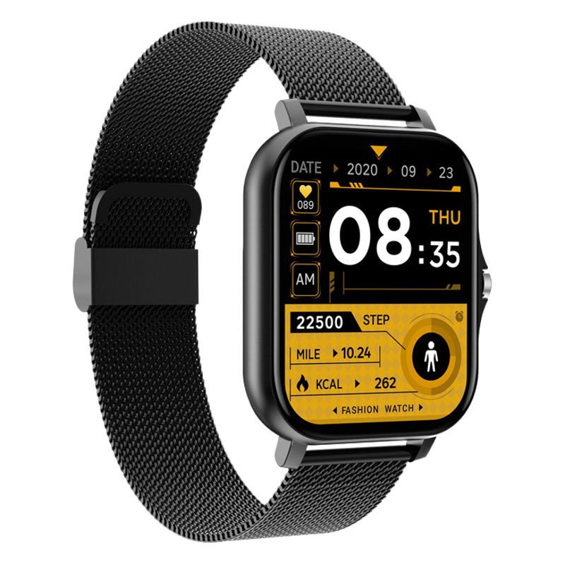 Versión transfronteriza en idioma extranjero Y13 reloj inteligente 1.83 pulgadas/GT20 pulsera frecuencia cardíaca Bluetooth llamada pantalla táctil pulsera inteligente