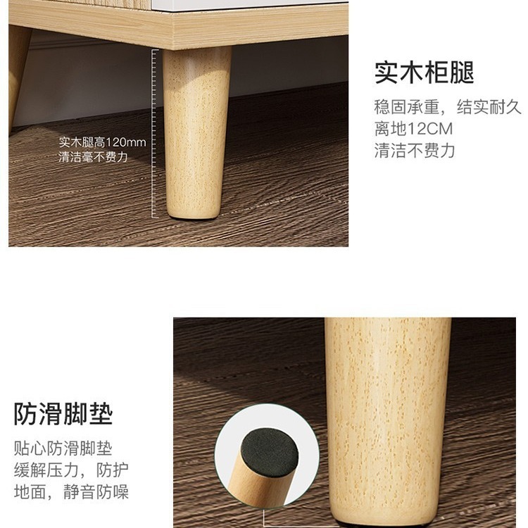 Mueble de TV Mesa de centro de apartamento pequeño simple y moderna Mueble de TV Combinación de mueble de TV Telescópico nórdico Sala de estar