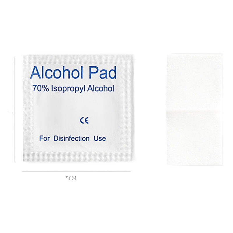 70% alcohol tabletas de algodón portátil desechable teléfono móvil accesorios limpieza desinfección esterilización alcohol tabletas al por mayor