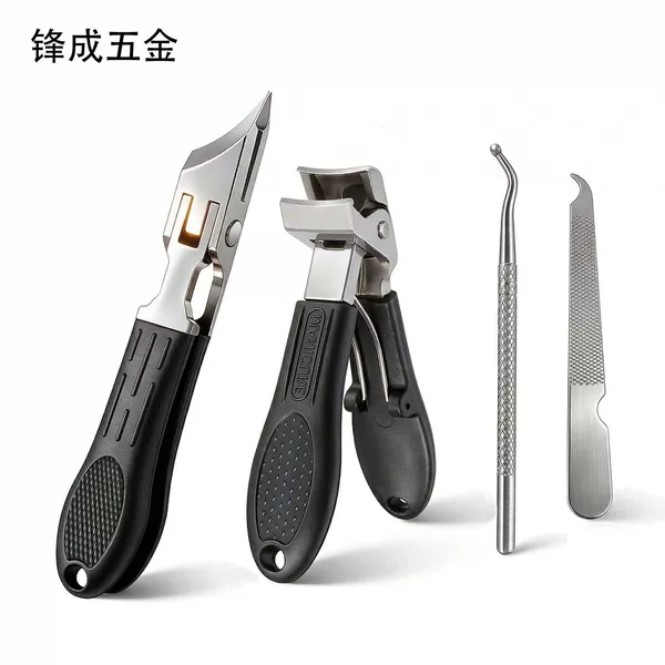 Popular eagle-beak angled nail clippers, large opening nail cutter, stainless steel nail clippers for ingrown nails and hard nails